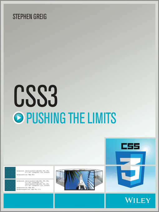 Title details for CSS3 Pushing the Limits by Stephen Greig - Available